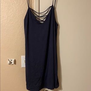 Navy blue dress